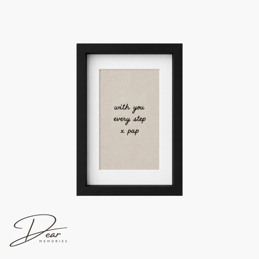 Memory Note zwart 15x20 cm