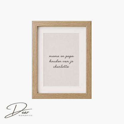 Love Note Oak