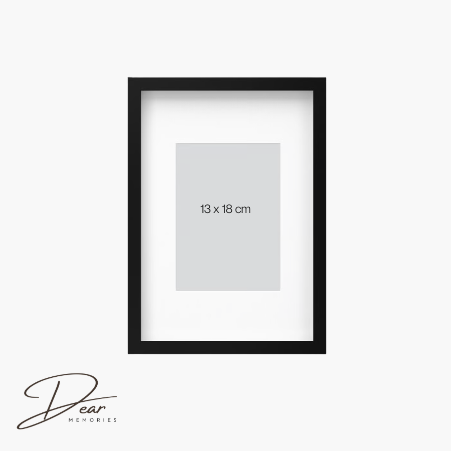 Memory Note zwart 23x32 cm