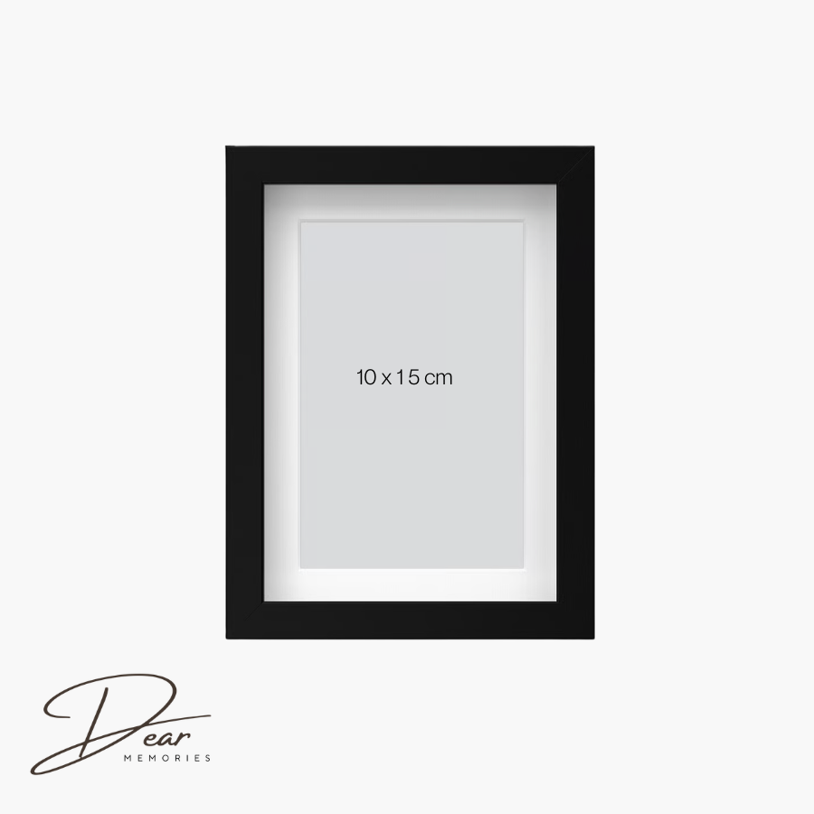 Memory Note zwart 15x20 cm