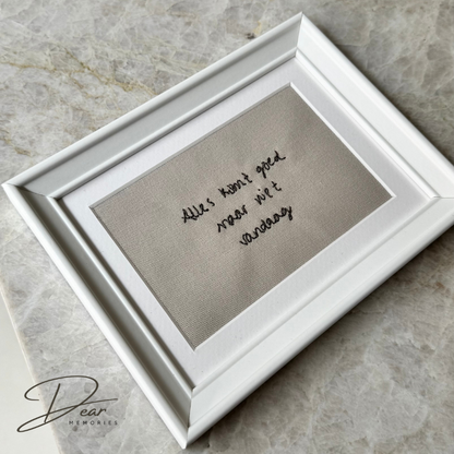 Memory Note klassiek wit 15x20 cm
