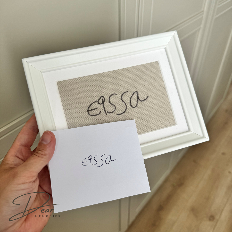 Memory Note klassiek wit 15x20 cm