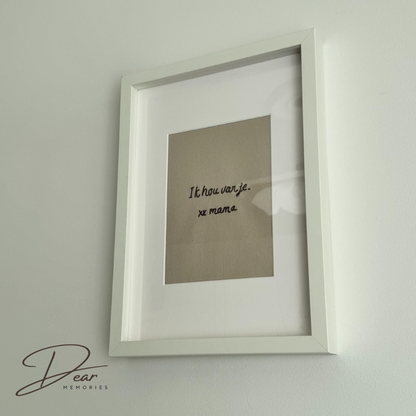 Memory Note wit 23x32 cm