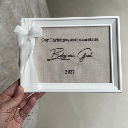 Pregnancy Reveal Christmas