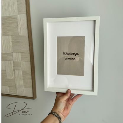 Memory Note wit 23x32 cm