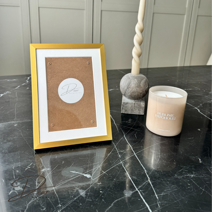 Memory Note goud 15x20 cm